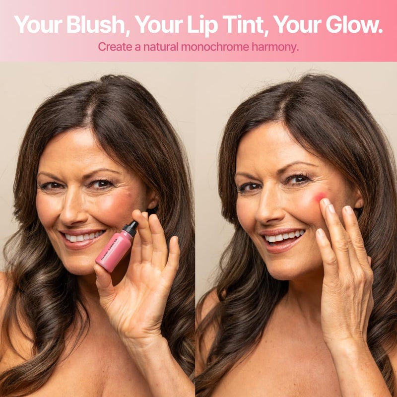 Daniel Sandler Watercolor Liquid Blush â€” Buildable, Blendable & Long-Lasting Liquid Blush for Cheeks, Lips, & Eyes â€” Lightweight & Water Resistant â€” For All Skin Types â€” Spicey - Image 5